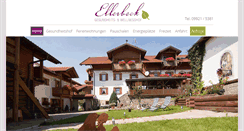 Desktop Screenshot of ferienhof-ellerbeck.de